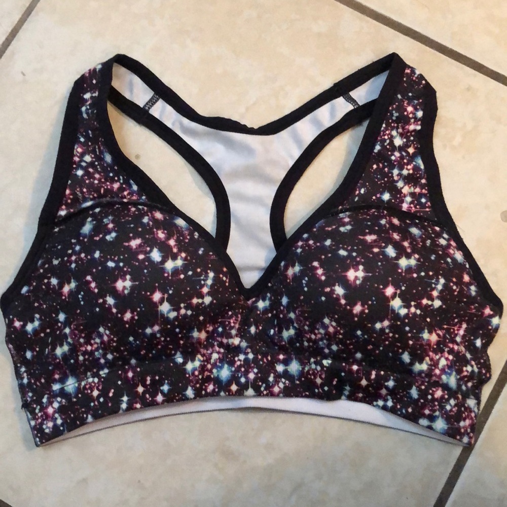 Pink! Sports bra